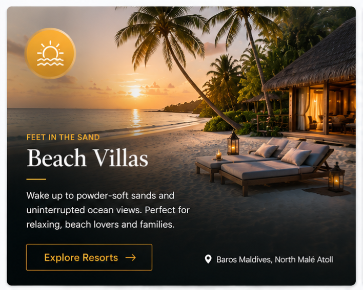 beach villas